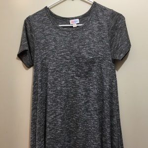 Grey Heathered LuLaRoe Carly Dress